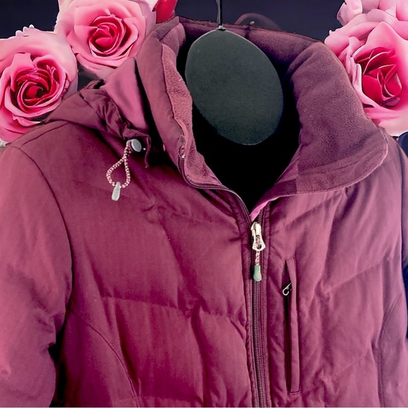 LANDS End Down Fill Women's Parka Coat M - Picture 10 of 10